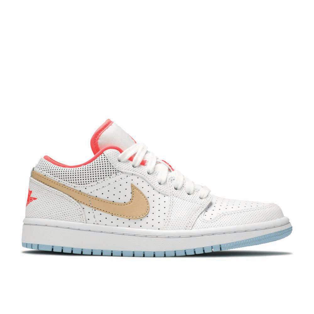 Air Jordan 1 Low SE 'White Sesame' Unfading Sneaker