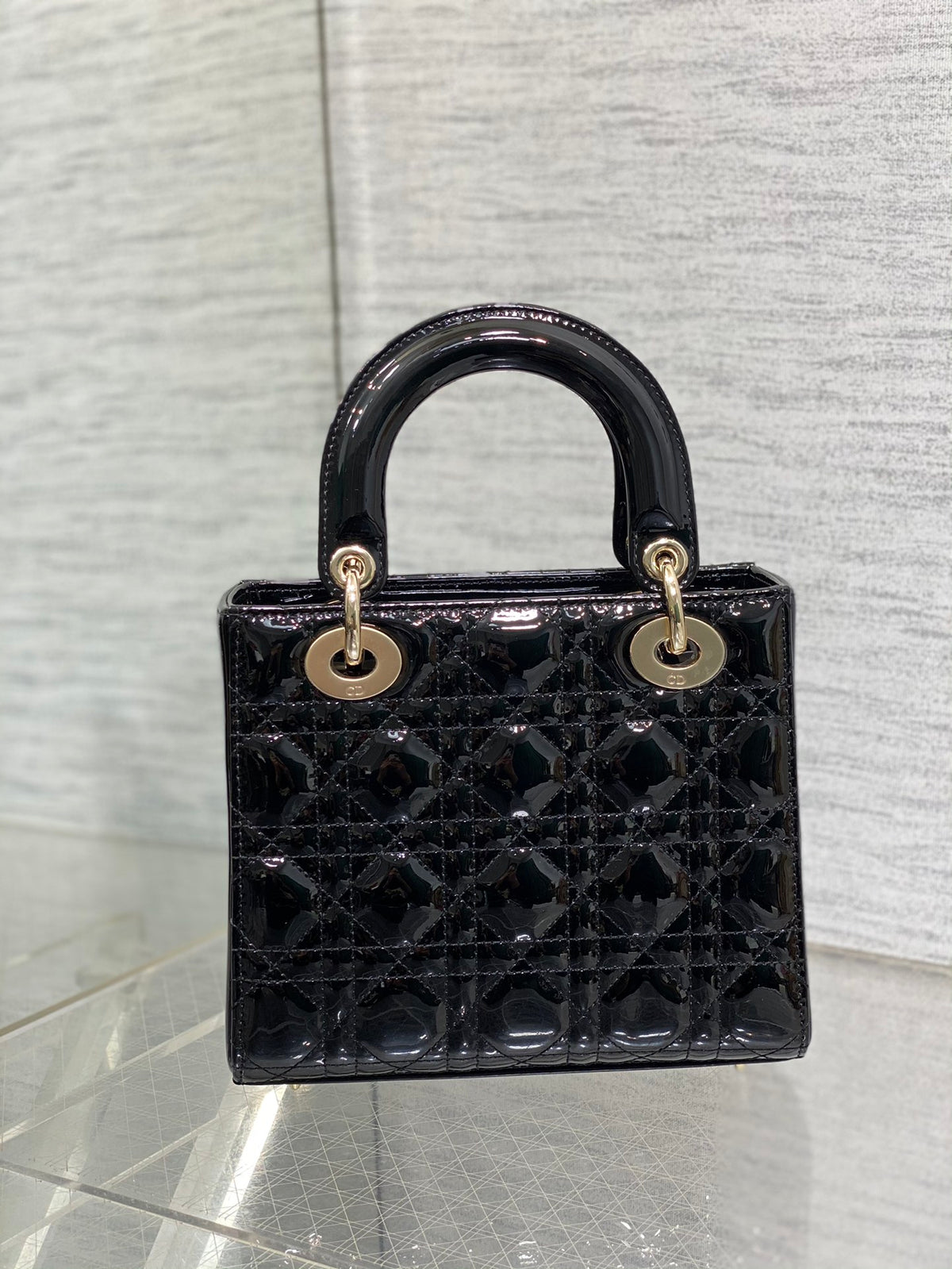 Christian Dior Small Lady Dior My ABCDior Bag - Black Cannage Lambskin