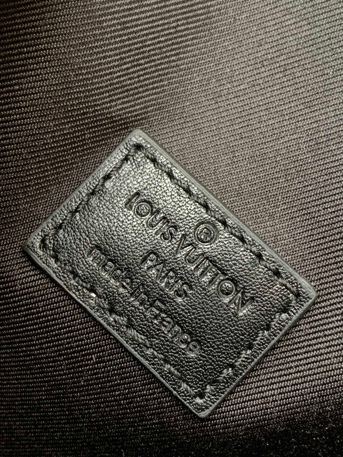 Louis Vuitton S-Lock Vertical Wearable Wallet Monogram Macassar Canvas