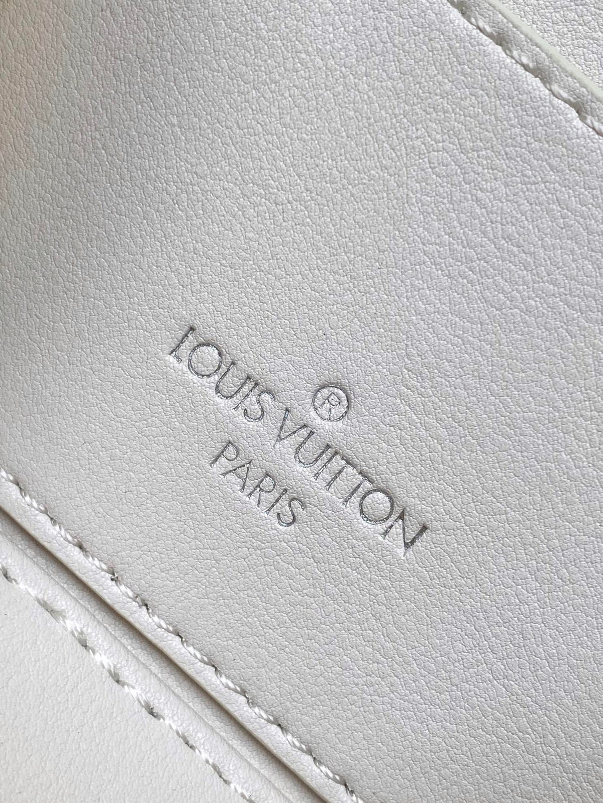 Louis Vuitton Vanity Case PM Monogram Empreinte Leather Cream