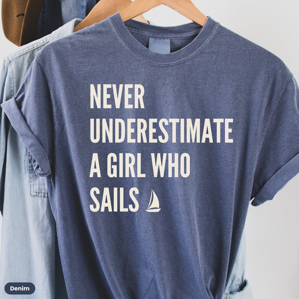 Sailing Shirt for Women, Female Sailor Gift, Sailboat Couple, Sailor Wife Shirt, Sail Gift for Women, Sailing Gift Mom, Sailboat Owner Gift